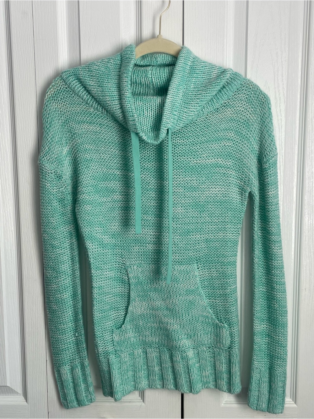 Rue21 Seafoam Knit Cowl Neck Sweater, Small